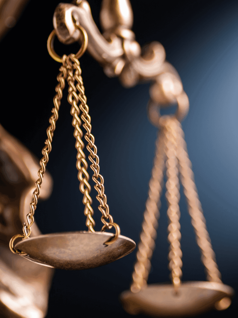 Balança de Pesos relacionada à justiça